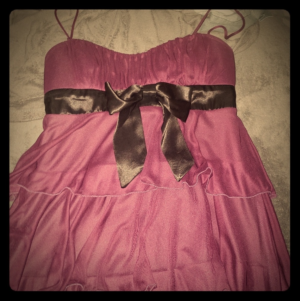 Purple dress